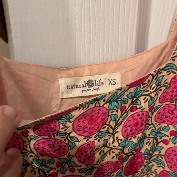Natural Life Floral Pink  Dress - Picture 2 of 2